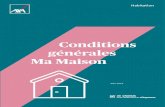 Conditions générales Ma Maison · Contrôle Prudentiel et de Résolution), située 61 rue Taitbout - 75009 PARIS pour AXA France IARD, pour AXA Assurance IARD Mutuelle et pour JURIDICA.