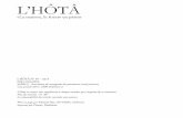 L’HÔTÂaspruj.ch/wp-content/uploads/pdf/publications/hota/hota... · 2019. 8. 23. · L’HÔTÂ «La maison, le foyer» en patois L’HÔTÂ No 39 – 2015 ISSN 2296-0856 ASPRUJ