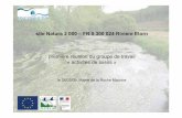 première réunion du groupe de travail « activités de loisirsriviere-elorn.n2000.fr/sites/riviere-elorn.n2000.fr/files/documents/page/Natura... · - plaquette charte, - classeur