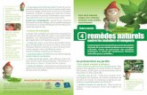 4 remèdes naturels - regiondeslacs.fr · remèdes naturels Charte régionale portée par Franche-Comté Nature Environnement, coordonnée par le CPIE de la Vallée de l’Ognon,