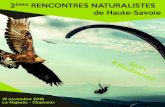 2 RENCONTRES NATURALISTES de Haute-Savoie...La LPO Haute-Savoie a le plaisir de vous convier aux 2ÈMES RENCONTRES NATURALISTES DE HAUTE-SAVOIE Le Samedi 19 novembre 2016 Au Majestic