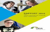 RAPPORT 2016 · 2019. 6. 12. · Le rapport d’activité 2016 témoigne de l’évolution de la CNSA, dans un contexte de politiques de l’autonomie elles aussi en pleine évolution.
