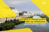 Jardins flottants de la Vilaine - Audiar · 2018. 12. 20. · Jardin flottant, coupe. AUDIAR septembre 207 Jardins flottants de la Vilaine La renaturation comme élément de projet