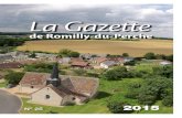 La Gazettecdn1_3.reseaudespetitescommunes.fr/cities/1117/documents/... · 2019. 10. 18. · La Gazette de Romilly-du-Perche N° 25 – 2015 1 Le mot du Maire Cette gazette de Romilly-du-Perche
