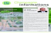 CSGV | - Champagne informations JUILLET 2017.pdf · 2017. 9. 9. · Monsieur Patrick Charlot, notre Directeur Général, à l’occasion de son prochain départ à la retraite. Patrick