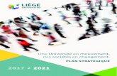 2017 20 21 - ulg.ac.be · Éducation et numérique Santé et société Citoyenneté et communauté Villes et territoires Les objectifs stratégiques Les missions et les axes se croisent