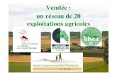Vendée : un réseau de 20 exploitations agricoles · Vendée : un réseau de 20 exploitations agricoles. Un logo Agrifaune Journée du réseau agrifaune du 11 septembre 2009. Contexte