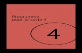 Programme pour le cycle 4 - Académie de Grenoble · 218 f CYCLE 4 LES SPÉCIFICITÉS DU CYCLE DES APPROFONDISSEMENTS » Le parcours avenir permet la mise en application des connaissances