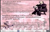 Marius Petipa 1818-1910 entre romantisme, orientalisme et ... · Circulation d’artistes, d’écritures et de techniques chorégraphiques : Marius Petipa (1818-1910), entre romantisme,