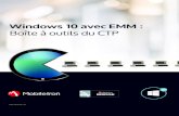 Windows 10 avec EMM - MobileIron...Server (SMS) v1. Devenu par la suite SCCM, ce modèle de sécurisation et de gestion des PC s'est imposé pendant deux décennies. Le service informatique