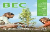 BEC - Ville de Blainvilleblainville.ca/storage/app/media/Ville/Portrait de... · 2019. 11. 4. · bec bulletin municipal blainville en couleurs une naissance un arbre : pour un environnement
