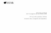 conflit - FSSS · Procès-verbal du 43e Congrès de la FSSS-CSN tenu du 25 au 28 octobre 2016 Page 4 sur 21 11 h Rapport de la présidence des élections sur les mises en nomination