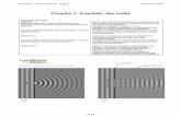 Chapitre 3 : Propriétés des ondesterminalesmermoz.free.fr/Cours/C3.pdf · Chapitre 3 : Propriétés des ondes 1) La Diffraction 1.1. Définition : Figures de diffraction sur une