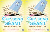 Cup Song - Cap'Com CupSong14.pdf · aux Etats-Unis et en mai 2013 en France, où l’actrice Anna Kendrick interprète la chanson «When I’m Gone» en s’accompagnant d’un gobelet.