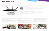 Nighthawk - Routeur Wi-Fi AC1900 Double Bande & Gigabit€¦ · • Conçu pour les environnements domestiques et pour la prise en charge de plu-sieurs connexions de haute qualité