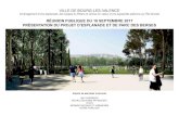 RÉUNION PUBLIQUE DU 18 SEPTEMBRE 2017 … Parc-partie-1.pdfExposition/ Land Art Bourse aux plantes Fête du Rhône / Sons&lumières Festival Chapiteau / cirque EXEMPLES D’APPROPRIATIONS