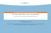 PR en phase d' tat Recommandations PDF · Polyarthrite rhumatoïde : prise en charge en phase d’état HAS / Service des recommandations professionnelles et service d’évaluation
