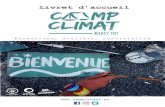Livret d’accueil - SK-BOOK...Livret d’accueil Formations, ateliers, convivialité Bienvenue au Camp Climat 2017 organisé par Alternatiba, les Amis de la Terre et ANV-COP21 ! Après