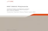 ISO 20022 Payments - SIX Group...Customer Payment Status Report (pain.002) Illustration 1: Vue d'ensemble du flux de messages «Payment Initiation» Les flux de messages sont illustrés