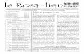 le Rosa- le Rosa ---lienlliieennliensainte-rosalie.org/rosalien/2013/Rosalien_147_juin_2013.pdf · Groupe JMJ Rio 2013 : La mes-se de 11h sera la messe d’envoi des jeunes qui partent
