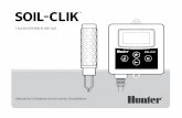 SOIL-CLIK - Hunter Industries...6. Laissez la sonde s'acclimater pendant 2 à 3 jours et arrosez normalement avant de passer à l'arrosage avec l’aide de la sonde. Pack native soil