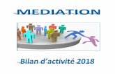 BILAN MEDIATION 2018 - ADSEA 86€¦ · RAPPORT D’ACTIVITE 2018 3 0 50 100 150 200 250 300 Présence active de proximité Problème de voisinage Incivilités Occupation inapropriés