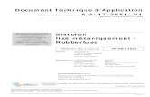Document Technique d’Application Référence Avis Technique …rubberflex.fr/CSTB_DTA_Rubberfuse_Sintofoil fixe... · 2018. 9. 4. · 2 5.2/17-2551_V1 Le Groupe Spécialisé n°