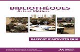 BIBLIOTHÈQUES - Arts et Métiers ParisTech · Le site web des bibliothèques Lancé en mars 2018, le site bibliotheques.ensam.eu facilite l’utilisation de l’offre documentaire