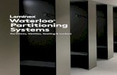 Waterloo Partitioning Systems - Dahlsens · 2019. 9. 24. · Waterloo ® Partitioning Systems. Discover Laminex ® Waterloo ® Partitioning Systems and learn how eor tless toilet