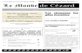 Épreuves de brevet blanc Le Monde de Cézardluciencezard.org/wp-content/uploads/2016/01/J5.pdfPRAYER IN C, de Lili Wood and the Prick . (Environ 15 000 000 de vues sur YouTube) Attention