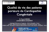 Qualité de vie des patients porteurs de Cardiopathie ... · Retentissement de la cardiopathie sur la vie quotidienne : rôle de la VO2 • Calcul des dépenses énergétiques en