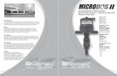013817 MicroDos Manual Rev H - Hydro Systems Co...Missão Desenharemos, fabricaremos e forneceremos produtos da mais alta qualidade. Brindaremos o melhor nível de serviço e conhecimento