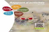 Rapport d’activités · essentiellement les Deux-Sèvres et permet à notre association et à Poitou Charentes Nature d’être informées en temps réel sur de nombreux dossiers,