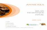 ANN A NE EXXESS · 2019. 2. 14. · l'étude des chiroptères en particulier pour la procédure de délivrance des autorisations de capture Voir composition action n°13 : Homogénéisation