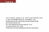 [ETUDE SUR LA SITUATI ON DE · Etude sur la situation de l’alternance dans la Branche Maroquinerie Page 2 Introduction Au 1er trimestre 2008, le chômage s’établissait à 7,2%