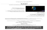 KANT - Institut d'astrophysique de Paris · 2020. 7. 29. · C’est pour bientôt théâtre KANT Une pièce, une conférence en images, suivies d’une discussion sur l’univers.