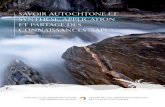 Savoir autochtone et SynthèSe, application et partage deS ...nccah-ccnsa.ca/publications/lists/publications/attachments/127/235… · une évaluation des lacunes au chapitre des