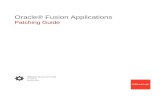 Oracle® Fusion Applications Patching Guide2010/08/03  · Backup Copies of Patched Database Artifacts2-9 Oracle Universal Installer \(OUI\) Inventory2-10 Taxonomy URL2-10 One-Off