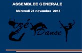 ASSEMBLEE GENERALEozedanse.fr/wp-content/uploads/2018/10/DIAPORAMA... · Classique : Emmanuelle VAKARYN- 1 Cours Inter-avancé Modern jazz : Karine RENTIEN 6 cours -ouverture d’un