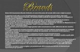 Siamo lieti di presentare Brands Collection , la nuova ... · supporto fornito da una Newsletter mirata che, in concomitanza con ogni pubblicazione, viene inviata direttamente ad