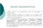 MCMC DIAGNOSTICSfouskakis/Bayesian/Slides/7.pdf · mcmc diagnostics {Πόσο πρέπει να περιμένουμε για να επιτευχθεί η στασιμότητα;