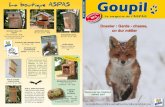 La boutique ASPAS Goupil · N°92 - Janvier 2008 Le magazine de l’ASPAS Goupil i ndé p e n d a n A S S 100 % t e O C I A T I O N Association pour la Protection des Animaux Sauvages