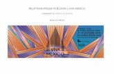 RELATIONS PRESSE IN BLOOM x VIVA MEXICO · tobre le festival Viva Mexico, dédié à la création contemporaine du pays. Pen-dant une semaine, cette 2e édition per-mettra aux passionnés