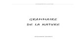 GRAMMAIRE DE LA NATURE - Jean-Marie Souriaujmsouriau.com/Publications/Grammaire de la Nature... · 2 GRAMMAIRE DE LA NATURE - BLANCHES mode d’emploi Ce livre se compose de trois