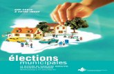 élections municipales · Guide de procédure 8 Le Directeur général des élections Le Directeur général des élections (DGE) est une institution indépendante qui relève directement