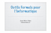 Outils Formels pour l’Informatiquefedou/OFI2008-2009/OFI-Cours1.pdf · 2009. 11. 18. · Présentation Ce cours abordera : les mathématiques pour l’informatique (mathématiques