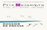 N°1 des clubs de vacances en France - Prix Belambra Prix Litteraire.pdf · 2012. 4. 25. · Un concours national sera lancé du 15 mai au 30 Août 2012 Deux cartes postales seront