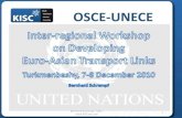 Pkt 1 - unece.org … · OSCE-UNECE •Pkt 1 –Pkt 2 •Pkt 3 –Pkt 4 1 Bernhard Schrempf - KISC -