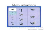 New Micro-instructions - Université Lavalvision.gel.ulaval.ca/~jflalonde/cours/1001/h17/cours/9... · 2017. 1. 31. · Micro-instructions MAR ⃪ PC IR ⃪ MDR PC ⃪ PC+1 MAR ⃪