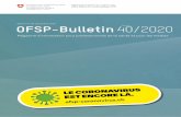 OFSP-Bulletin 40/2020 (Français) · N’inclut pas les cas de rubéole materno-fœtale. d: Femmes enceintes et nouveau-nés. e: Le nombre de cas de gonorrhée a augmenté en raison